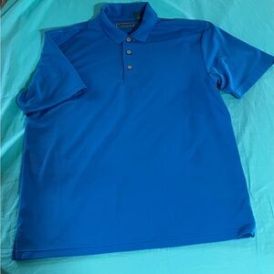 Cubavera Vibrant Blue Polo Shirt